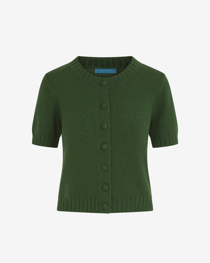 Short Sleeve Puff Sleeve Cardigan | Draper James Popular