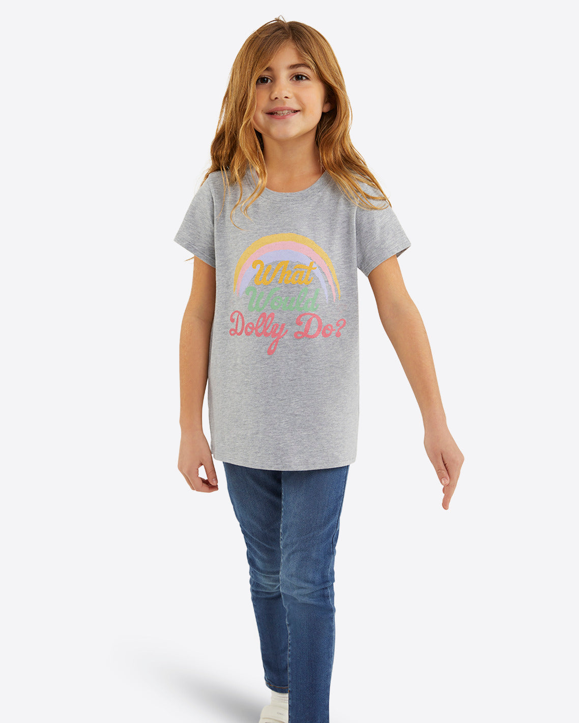 Kids What Would Dolly Do Rainbow T-Shirt | Draper James Recommended