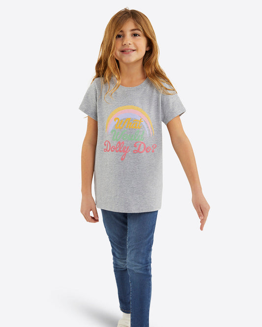 Kids What Would Dolly Do Rainbow T-Shirt | Draper James Recommended