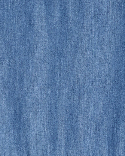 Heidi V-Neck Top in Chambray | Draper James Classic