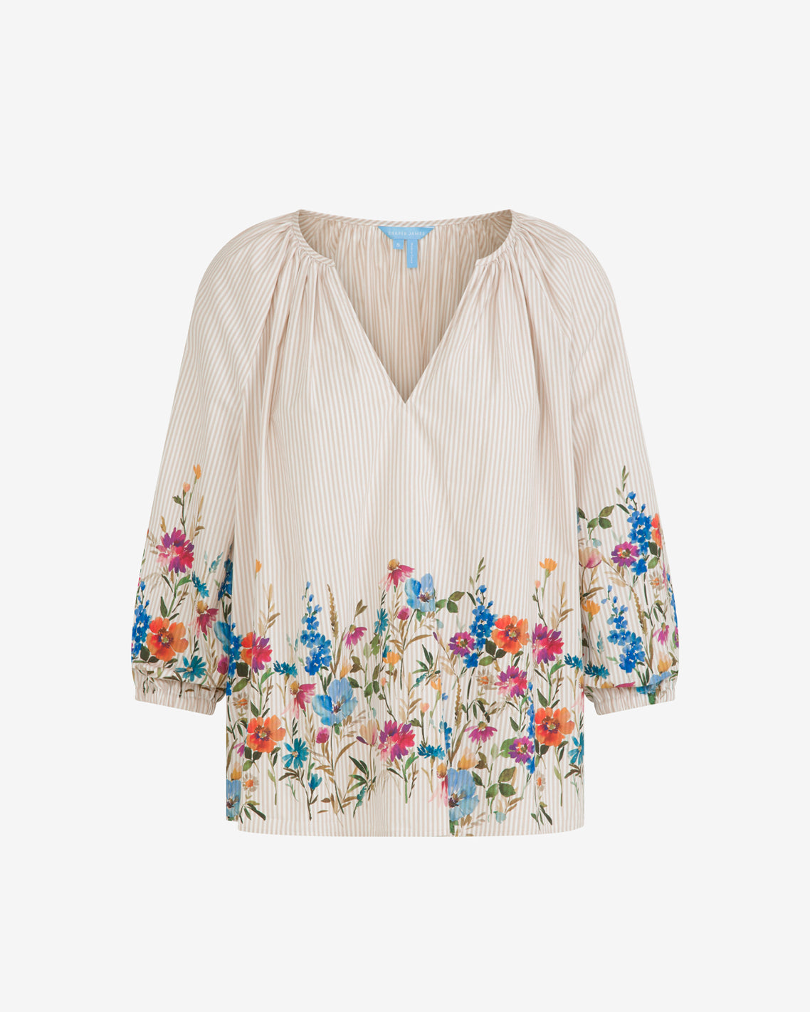 Short Sleeve Top in Summer Blooms | Draper James Great Value