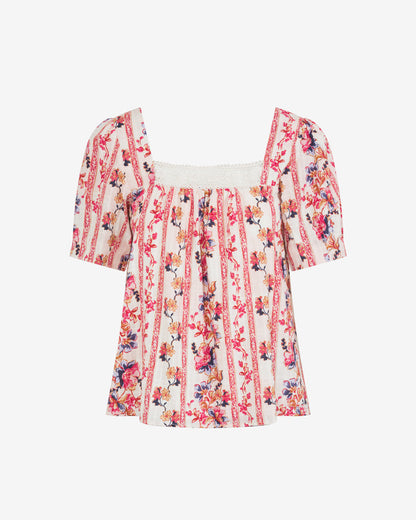 Square Neck Floral Top | Draper James Deals
