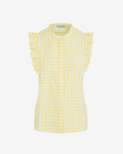 Grid Print Top | Draper James Recommended