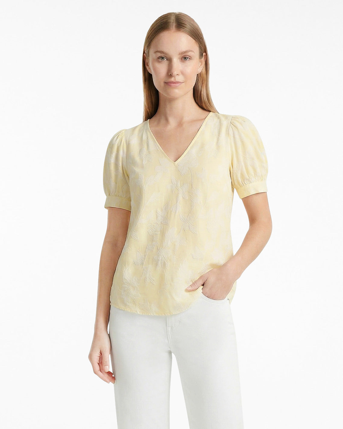 Striped Fil Coupe Heidi Top | Draper James Classic