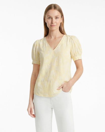 Striped Fil Coupe Heidi Top | Draper James Classic