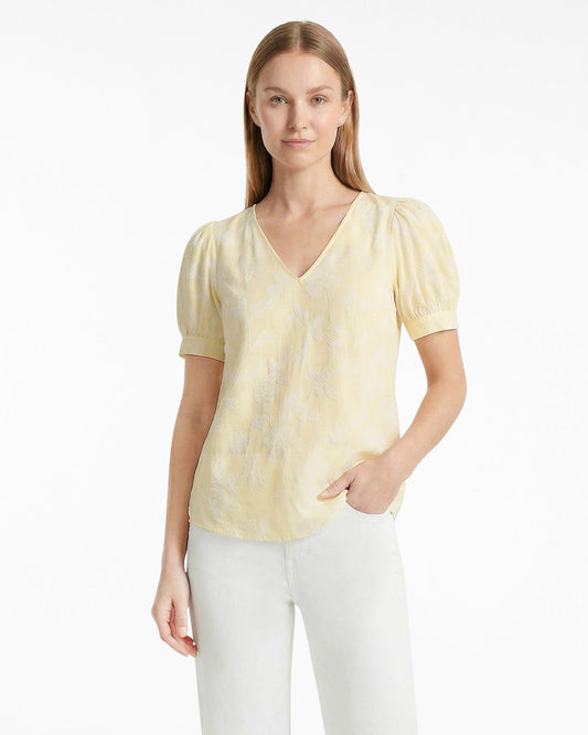 Striped Fil Coupe Heidi Top | Draper James Classic