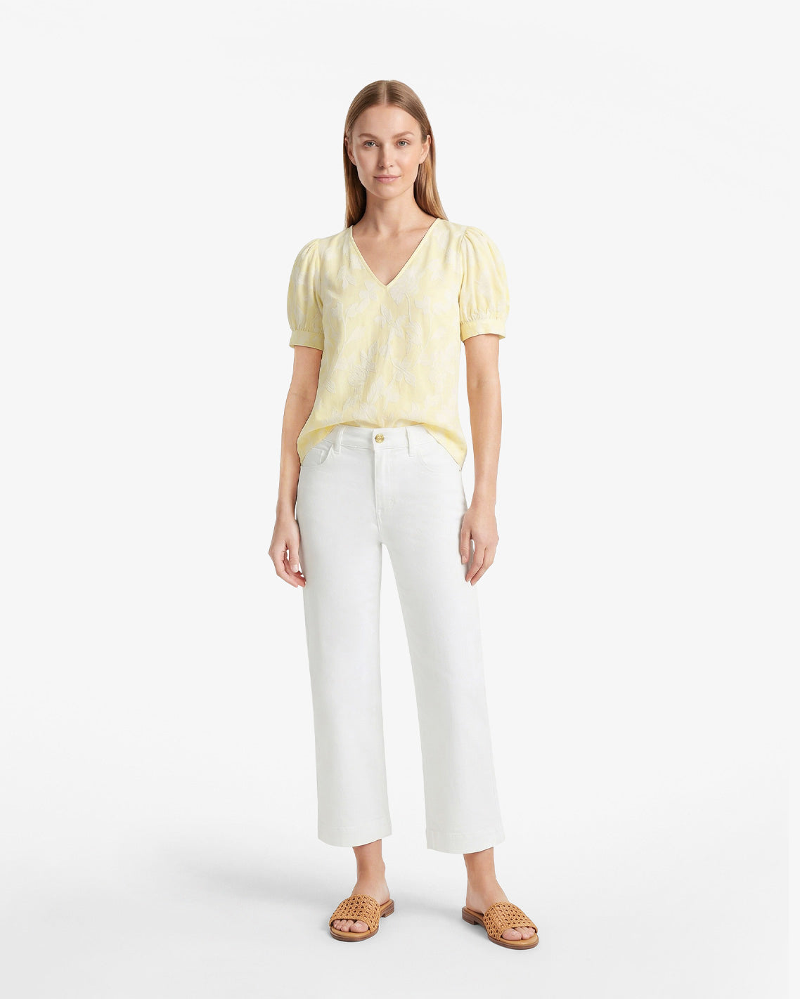 Striped Fil Coupe Heidi Top | Draper James Classic