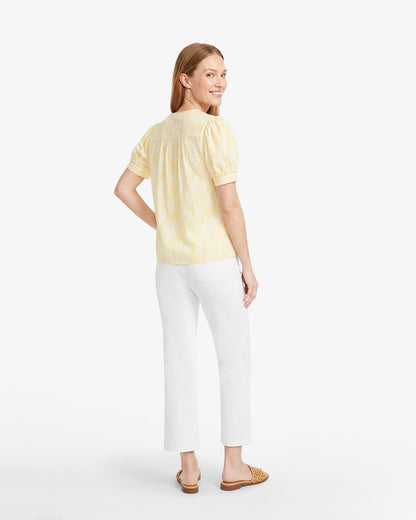 Striped Fil Coupe Heidi Top | Draper James Classic