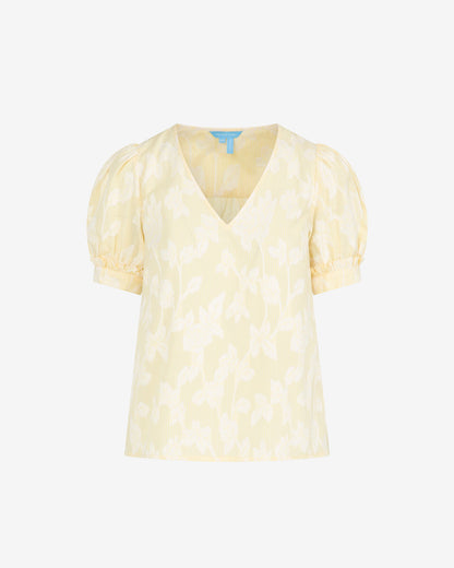 Striped Fil Coupe Heidi Top | Draper James Classic