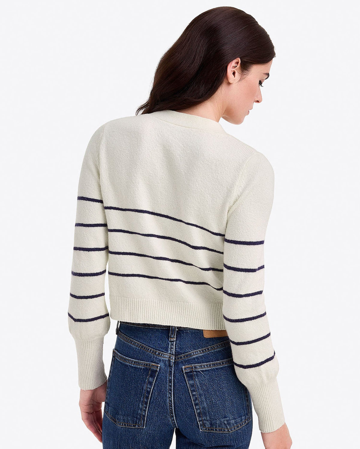 Stripe Heart Cardigan | Draper James Classic