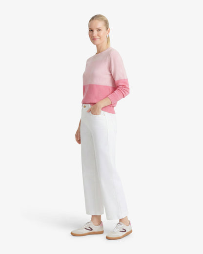 Colorblock Crewneck Sweater – Original | Draper James Trending