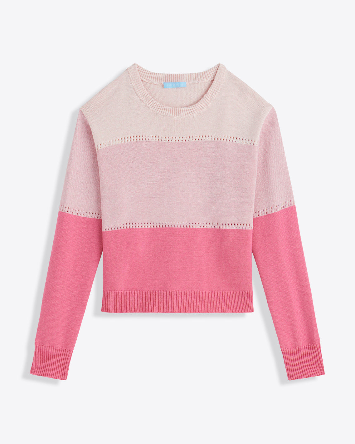 Colorblock Crewneck Sweater – Original | Draper James Trending