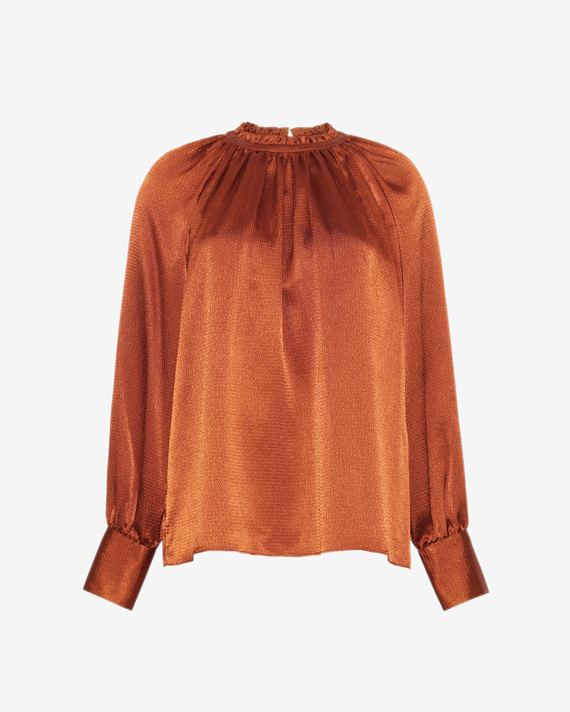 Long-Sleeve Top in Gingerbread | Draper James Everyday
