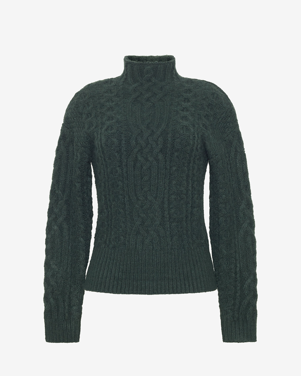 Oversized Cable Funnel Neck Sweater – Classic | Draper James Best Seller