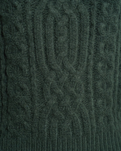 Oversized Cable Funnel Neck Sweater – Classic | Draper James Best Seller