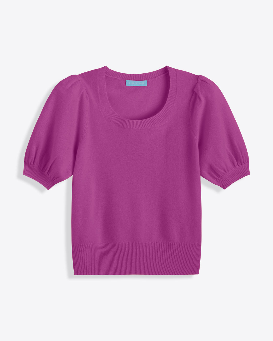 Short Sleeve Cashmere Sweater in Ivory | Draper James Great Value