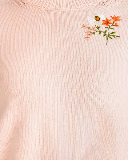 Spring Sweater in Pink Salt | Draper James Exclusive