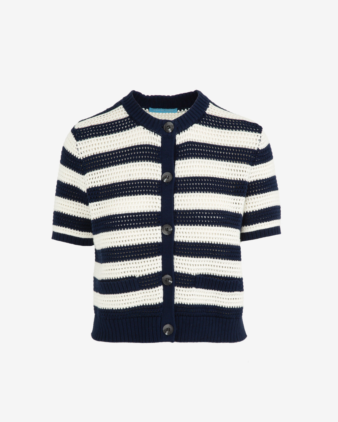Blue & White SS Cardigan | Draper James Top Pick