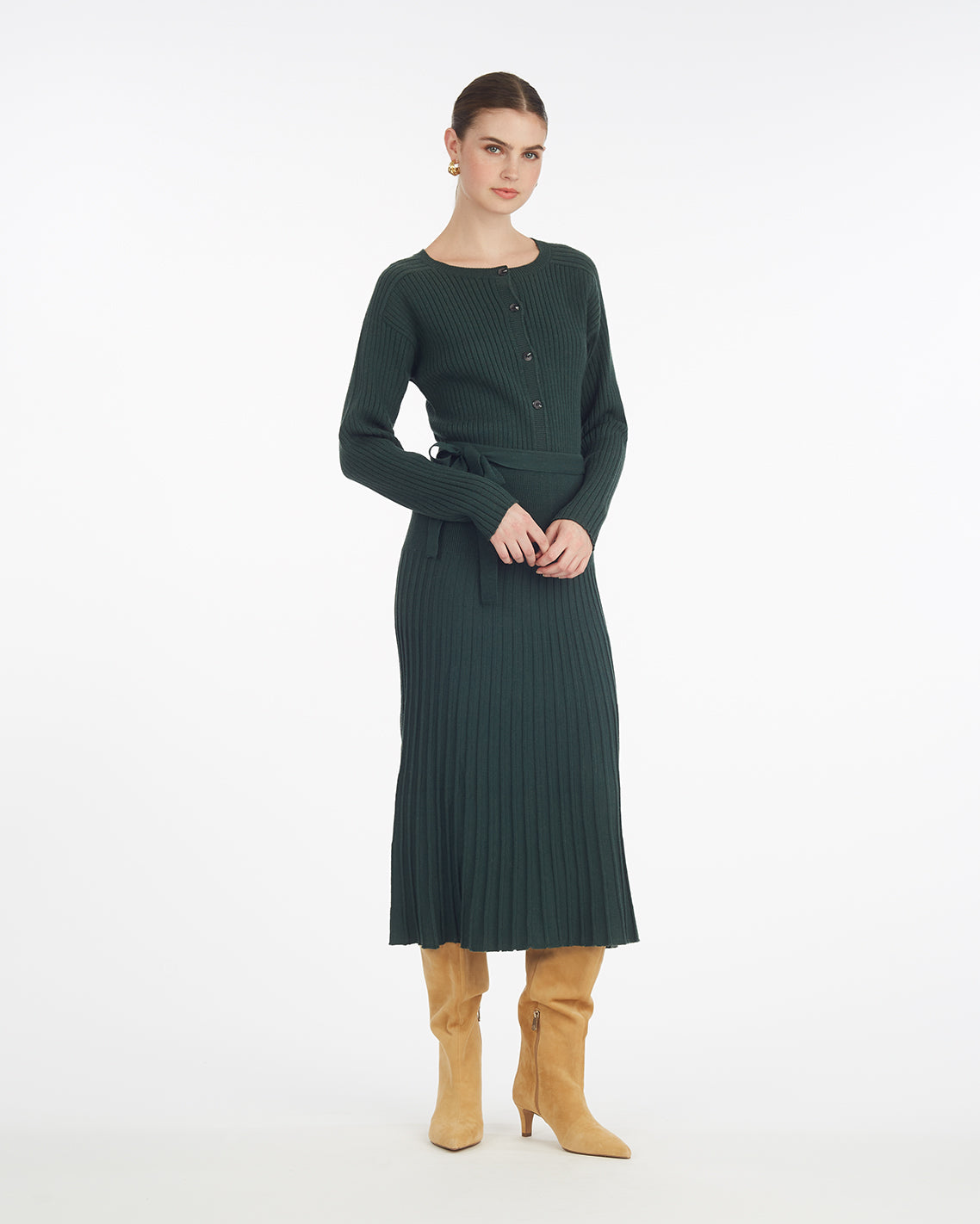Luxe Cropped Rib Cardigan – Alternate Color | Draper James Signature