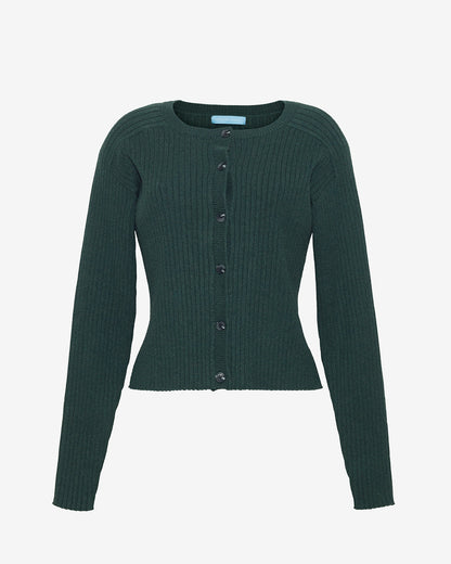 Luxe Cropped Rib Cardigan – Alternate Color | Draper James Signature