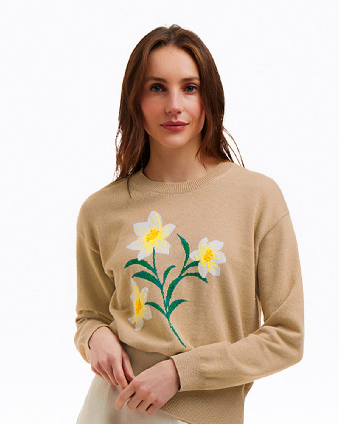Daffodil Crewneck Sweater | Draper James Trending