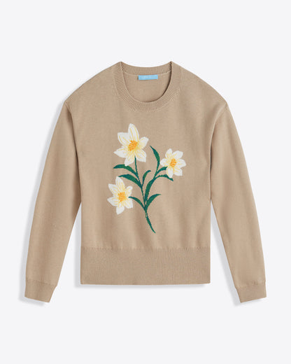 Daffodil Crewneck Sweater | Draper James Trending