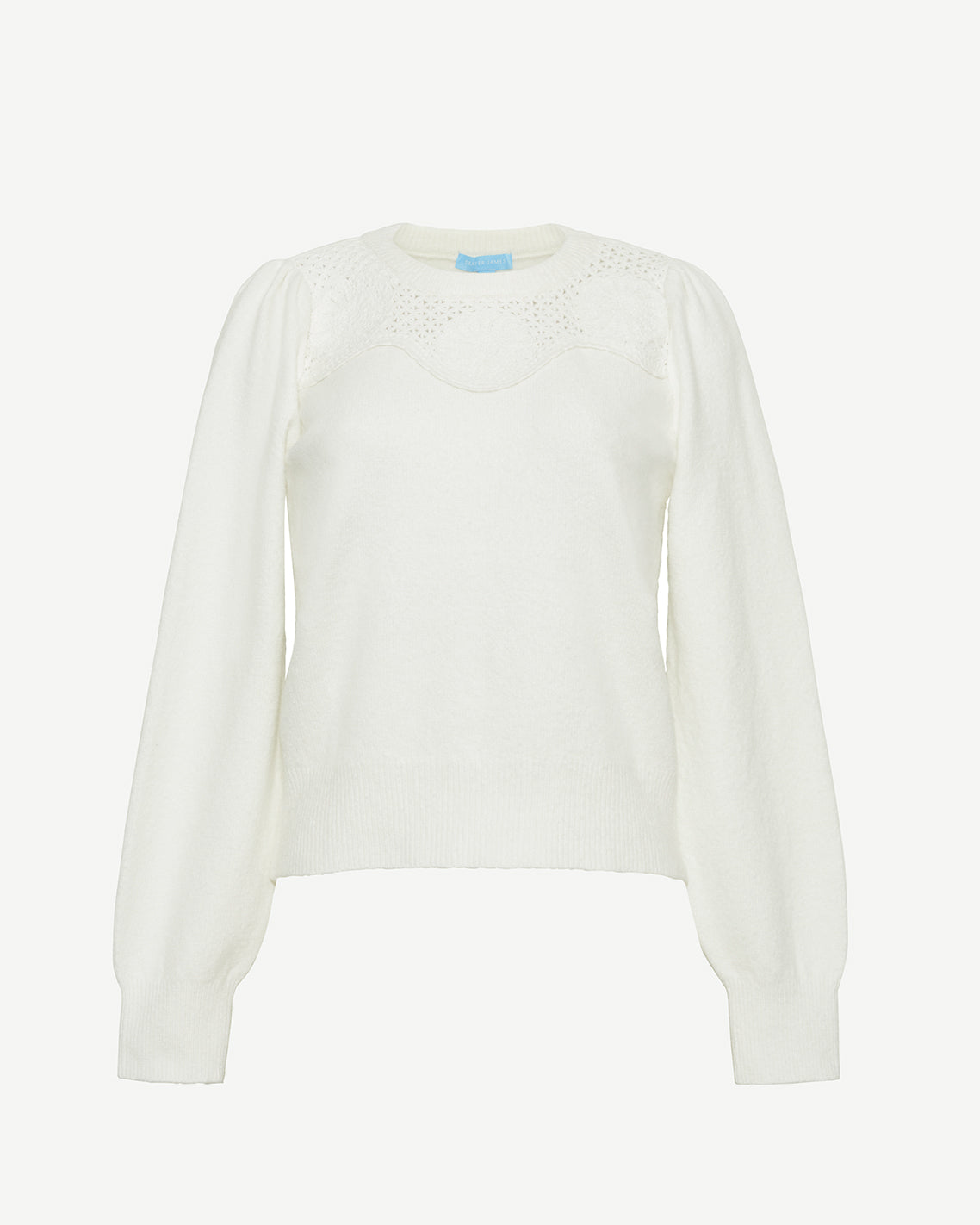 Scalloped Crewneck Sweater | Draper James Quality