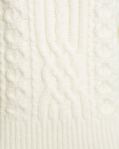 Oversized Cable Funnel Neck Sweater – Alternate | Draper James Best Price
