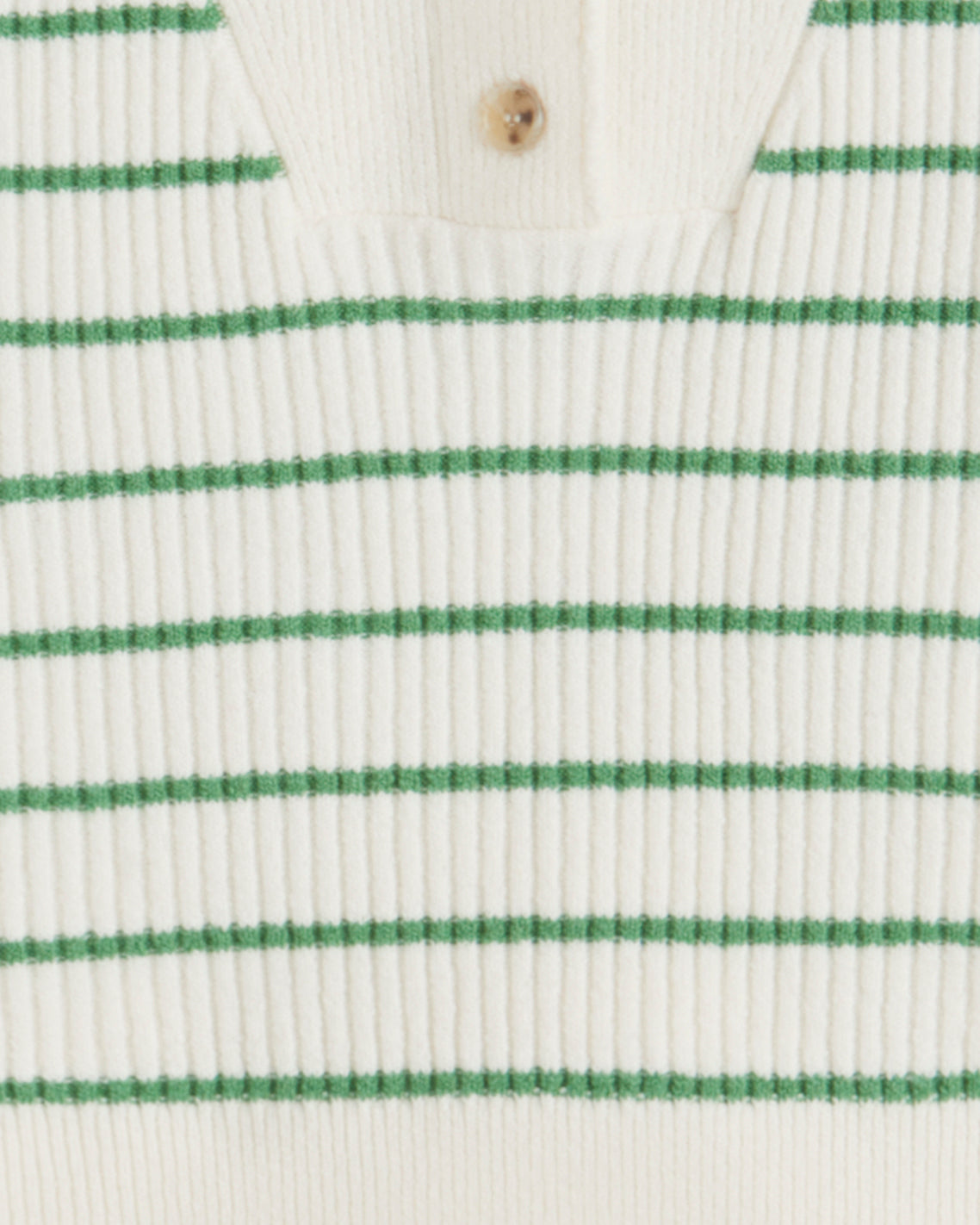 Striped Button Front Sweater | Draper James Premium