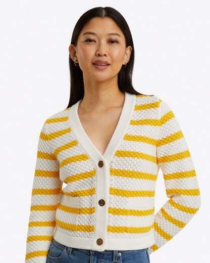 Rita V-Neck Cardigan in Cotton | Draper James Hot Sale
