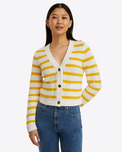 Rita V-Neck Cardigan in Cotton | Draper James Hot Sale
