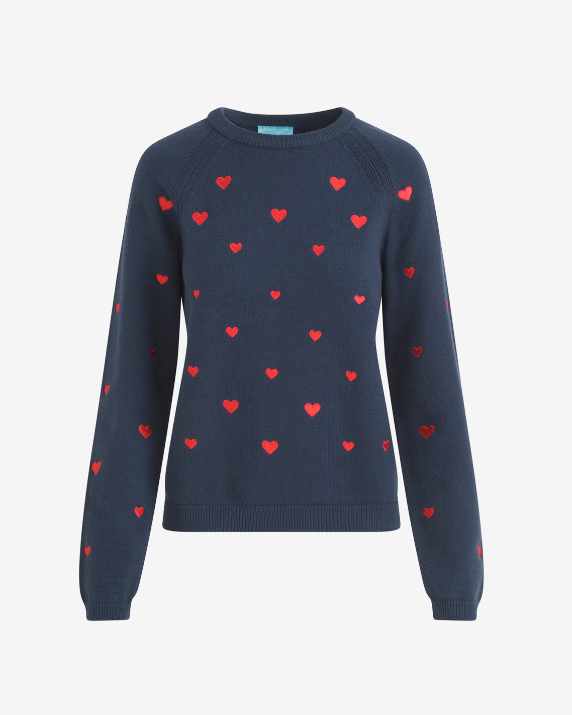 Ditsy Heart Crewneck Sweater | Draper James Smart Buy