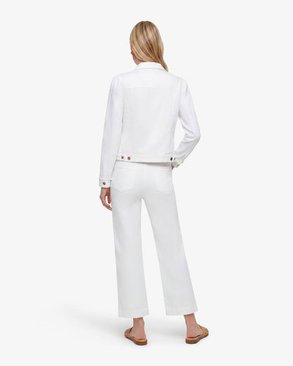 White Denim Jacket | Draper James Trending