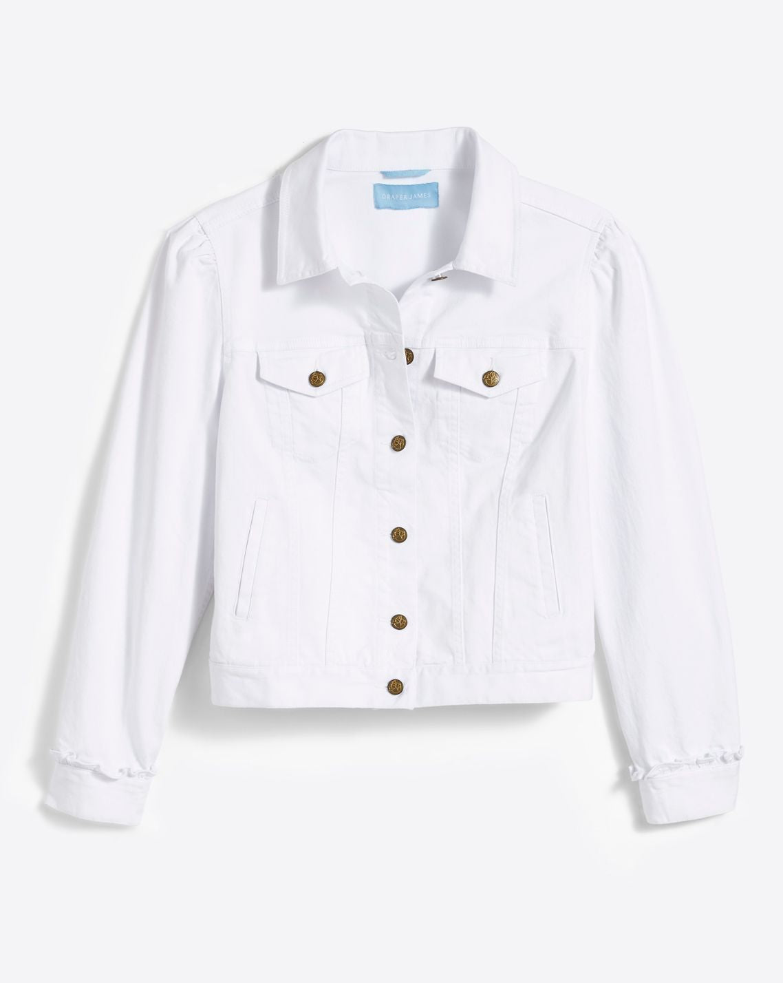 White Denim Jacket | Draper James Trending