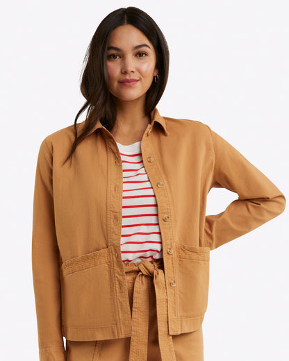 Utility Jacket in Cotton Twill | Draper James Special Offer