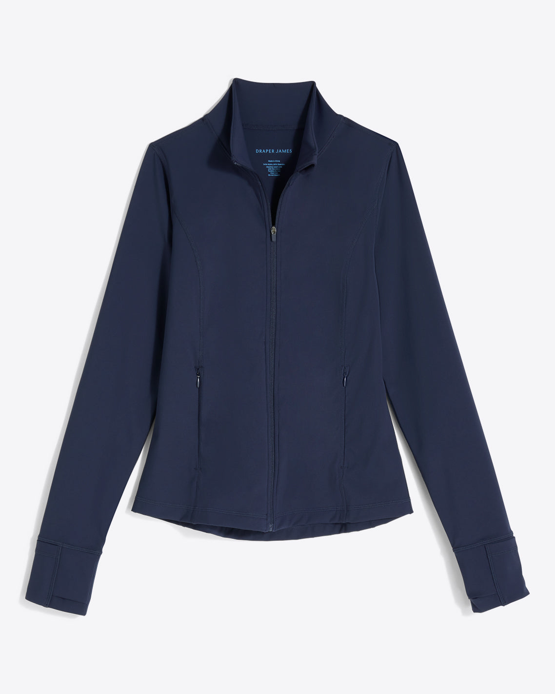 Warm Up Jacket in Navy | Draper James Recommended