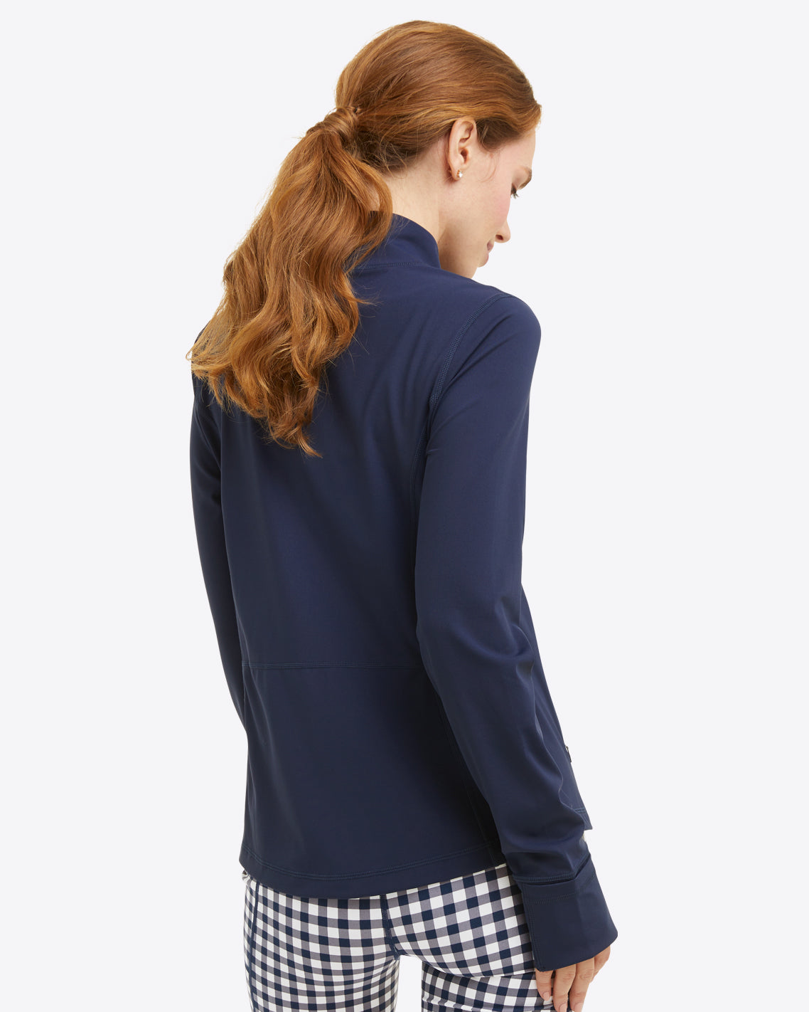 Warm Up Jacket in Navy | Draper James Recommended