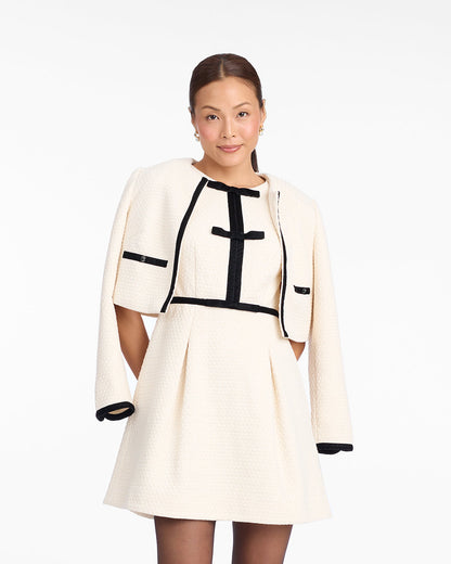 Tweed Jacket in Vanilla | Draper James Best Price