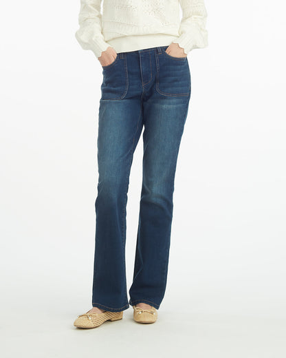 Patch Pocket Denim Baby Boot | Draper James Featured