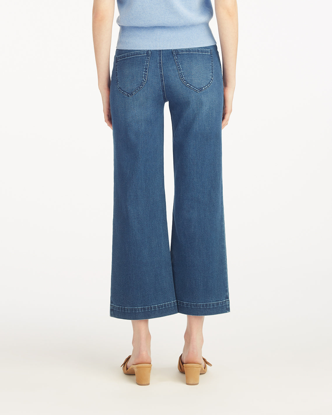 5-Pocket Wide Leg Crop | Draper James Featured