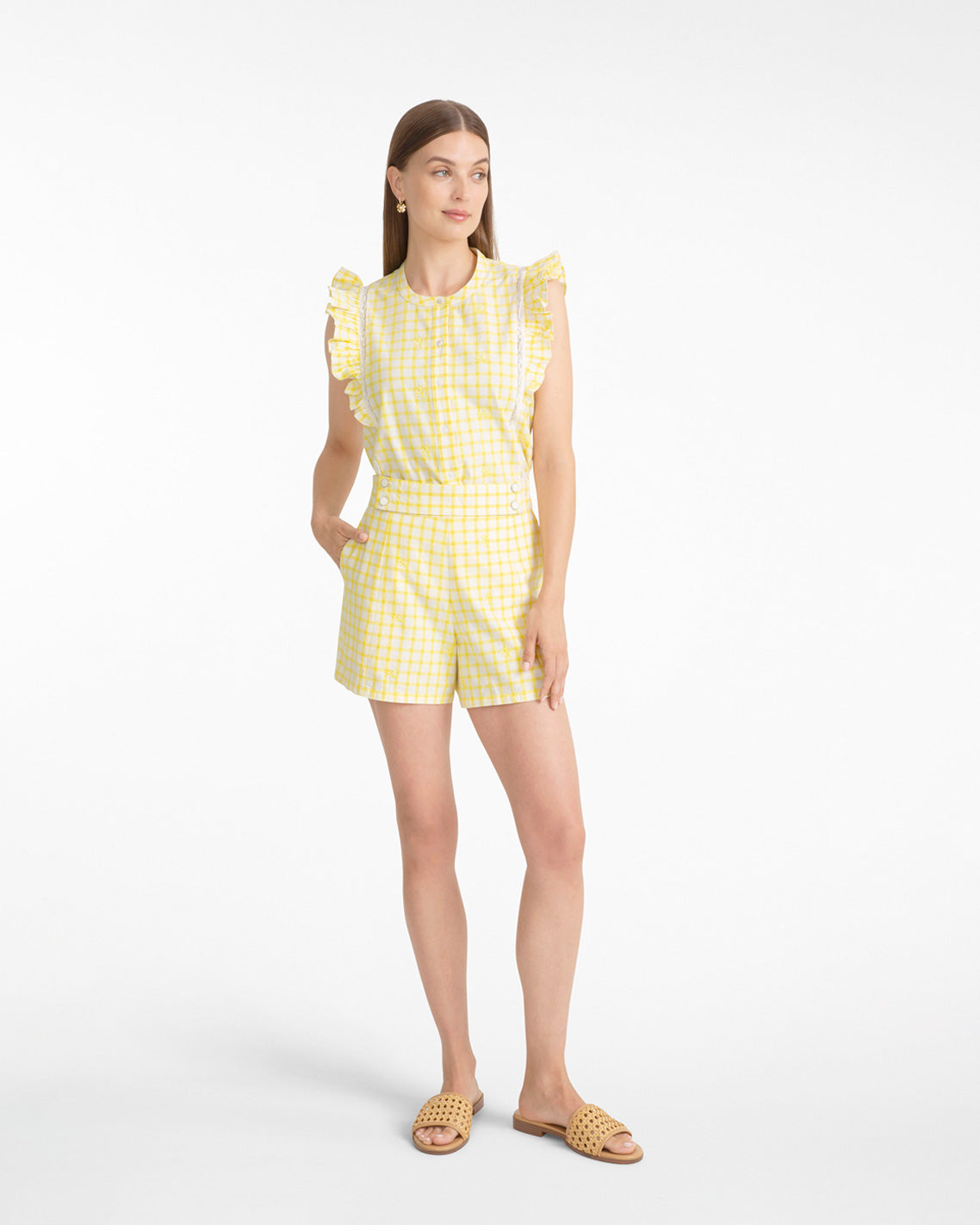 Grid Print Short | Draper James Deals