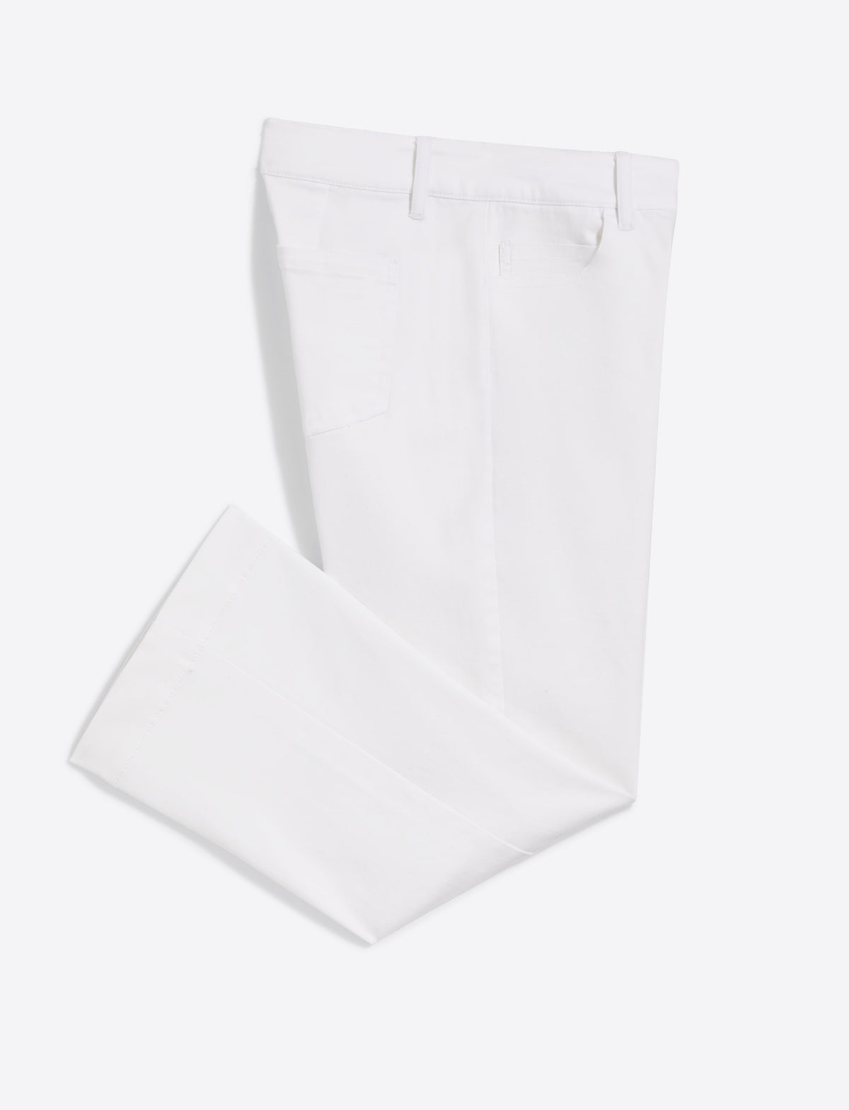 Wide Leg Jeans in White Denim | Draper James Discount