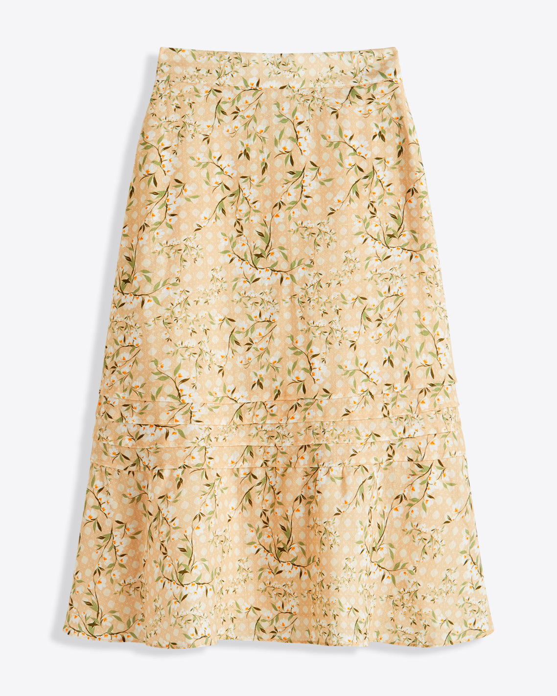 Midi Skirt in Floral Rattan | Draper James Quality