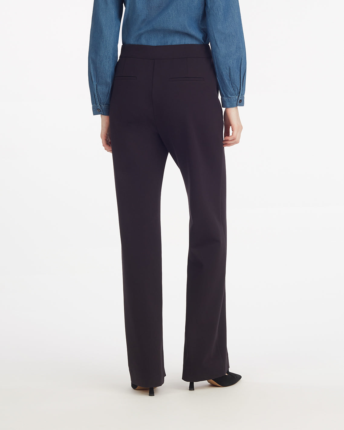 Flare Pants in Ponte – Classic Black | Draper James Recommended