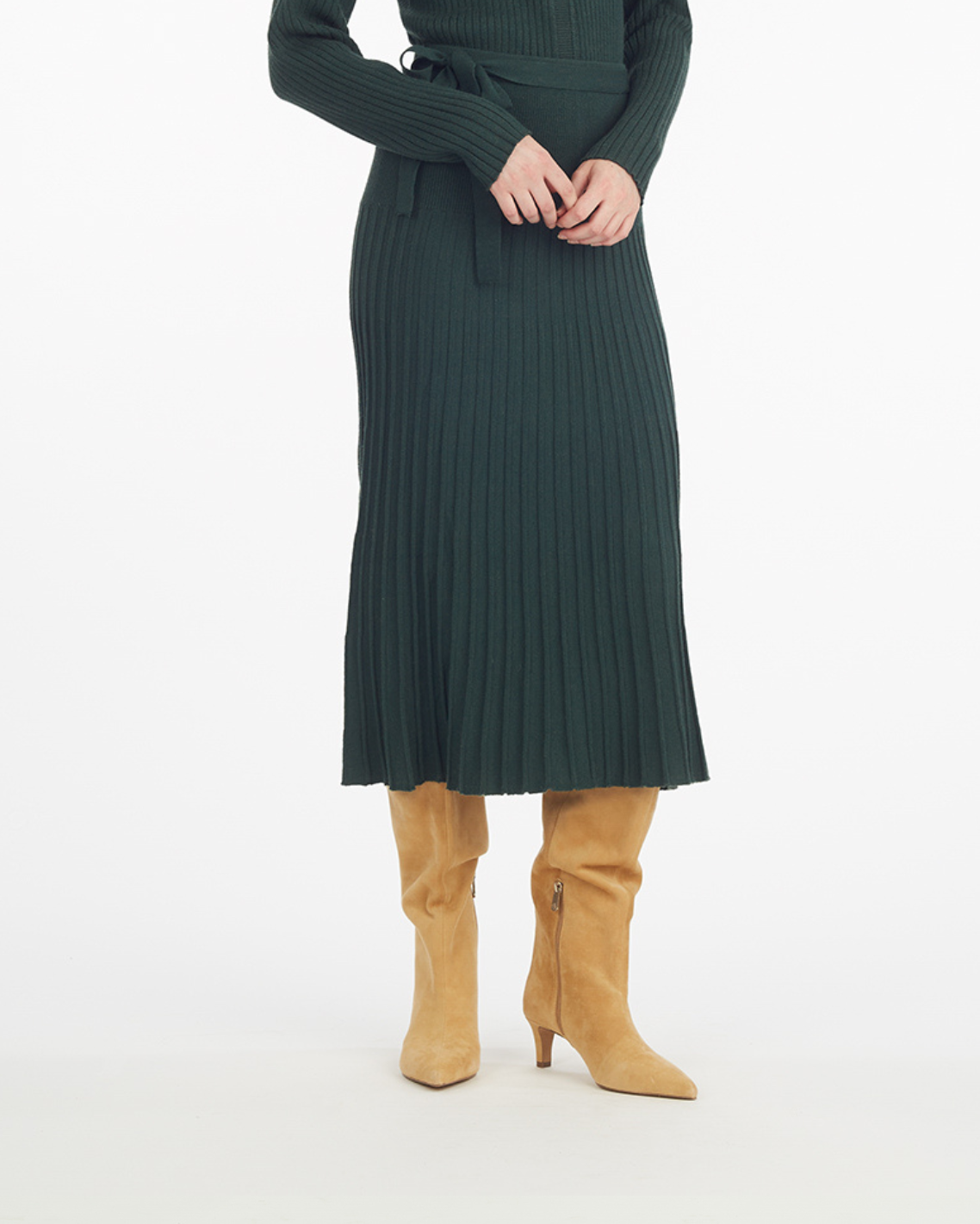 Luxe Pleated Maxi Skirt – Alternate Color | Draper James Premium