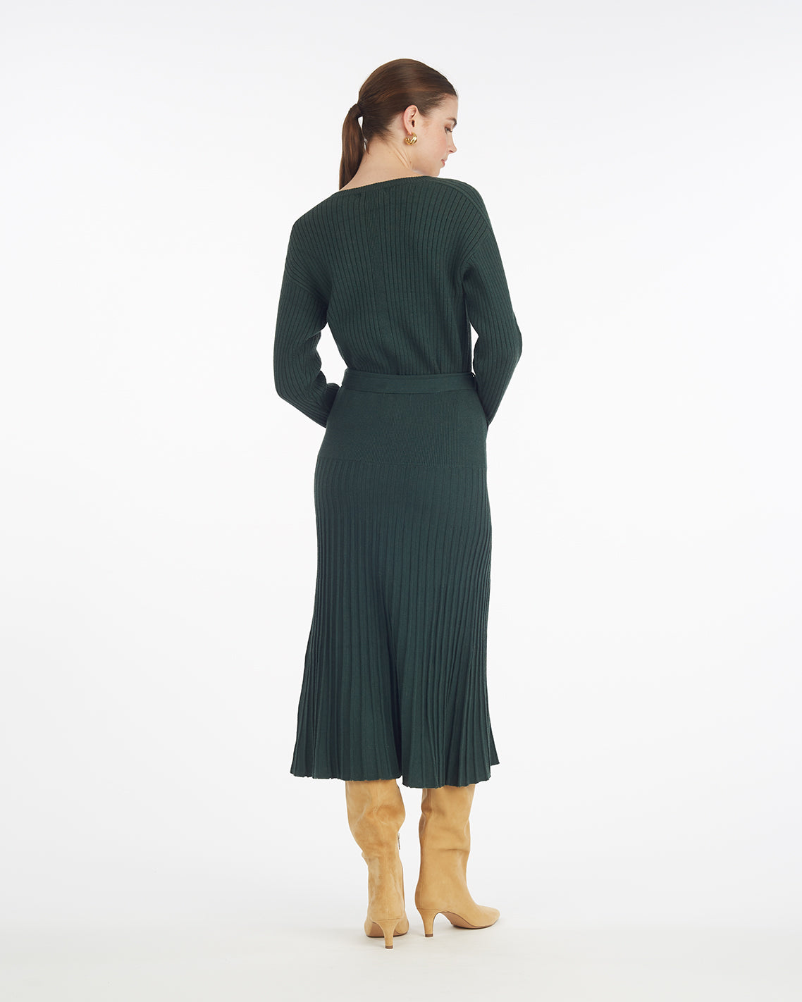 Luxe Pleated Maxi Skirt – Alternate Color | Draper James Premium