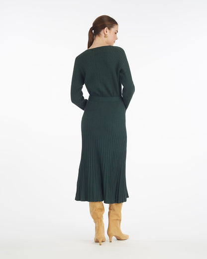 Luxe Pleated Maxi Skirt – Alternate Color | Draper James Premium
