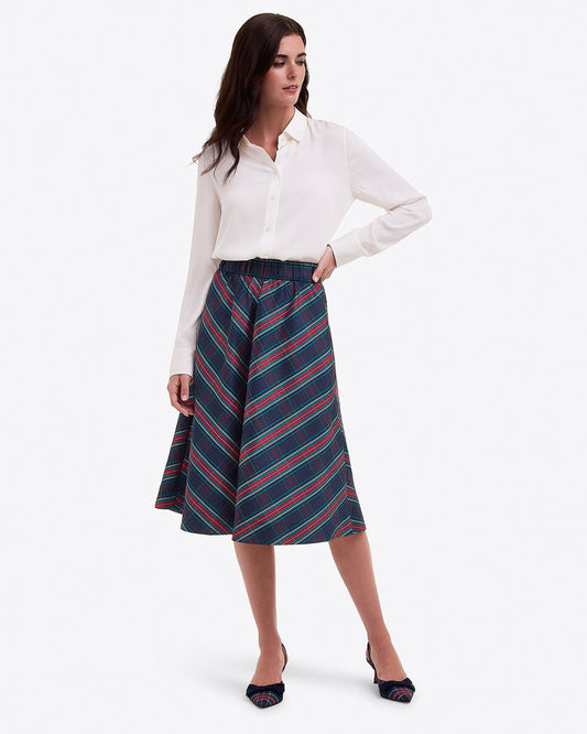 Taffeta Midi Skirt | Women's Skirts by Draper James | Draper James Trusted