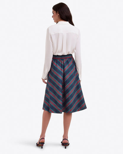 Taffeta Midi Skirt | Women's Skirts by Draper James | Draper James Trusted