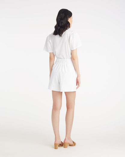 Tailored Shorts in Pique | Draper James Classic